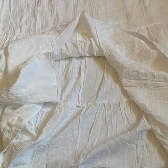 SALTY LEMON Chic White Spaghetti Strap Maxi Dress - Picture 11 of 13